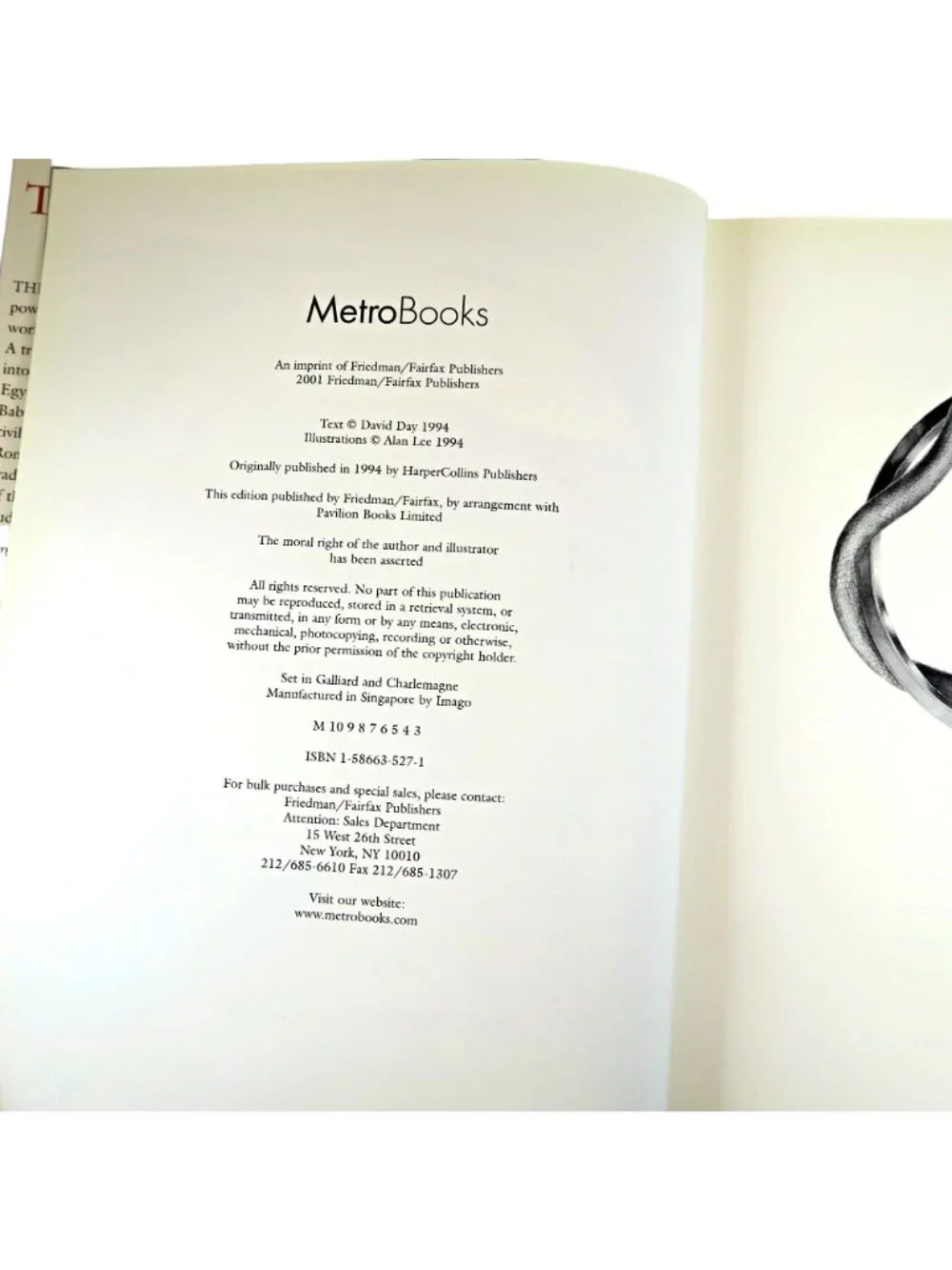 Tolkien’s Ring by David Day (MetroBooks, 2002) - HC & Dust Jacket - Alan Lee Art